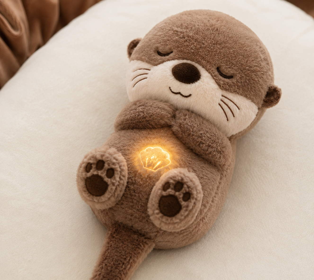 Nutria Dormilona de Peluche